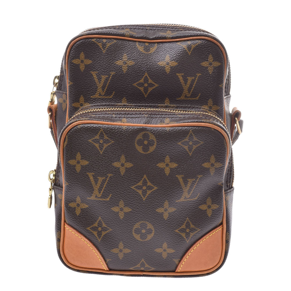 LOUIS VUITTON ルイヴィトン モノグラム アマゾン ブラウン M45236 ユニセックス モノグラムキャンバス ショルダーバッグ Bランク 中古 