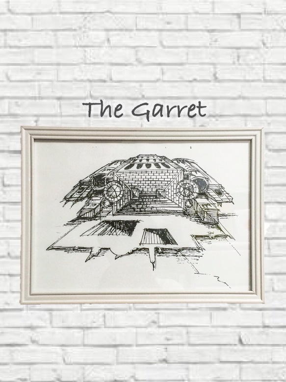 週末限定価格！【送料無料】The Garret【フレーム付】