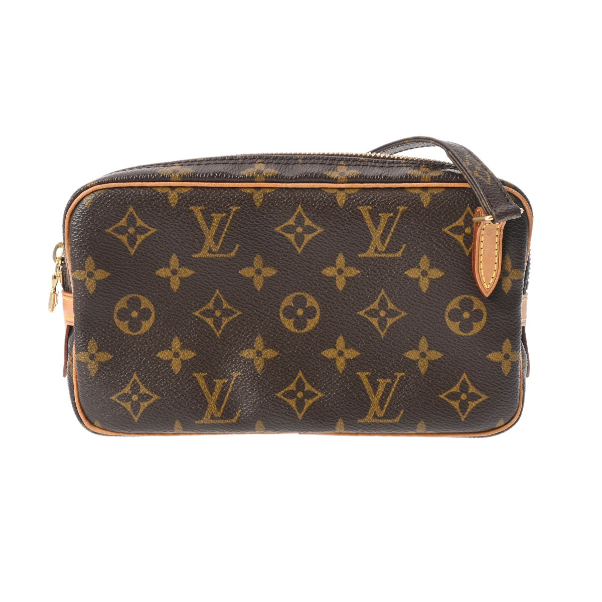 LOUIS VUITTON ルイヴィトン モノグラム ポシェット マルリーバンドリエール ブラウン M51828 レディース モノグラムキャンバス ショルダーバッグ ABランク 中古 