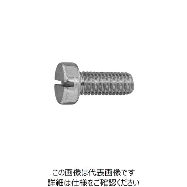 ファスニング J BC 鉄（ー）平小ねじ 6 X 16 0000010C0060016010 1箱（400個）（直送品）