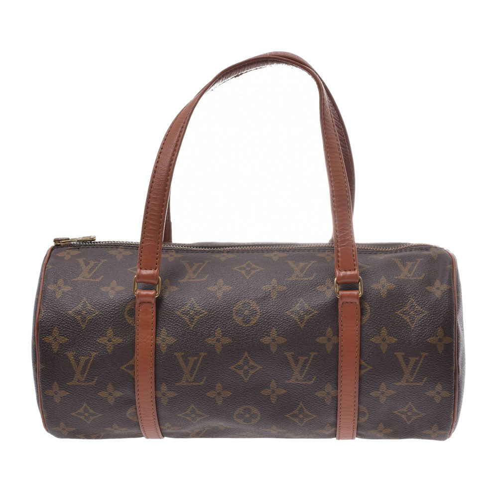 LOUIS VUITTON ルイヴィトン モノグラム パピヨンL 旧型 ブラウン M51365 レディース モノグラムキャンバス ハンドバッグ Bランク 中古 