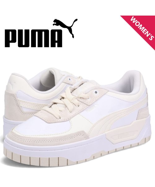 PUMA プーマ スニーカー カリドリーム レディース 厚底 CALI DREAM TWEAK WNS ホワイト 白 386747