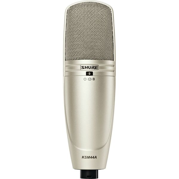 SHURE デュアルダイアグラム・コンデンサー・マイクロホン KSM44ASL-X 1個（直送品）