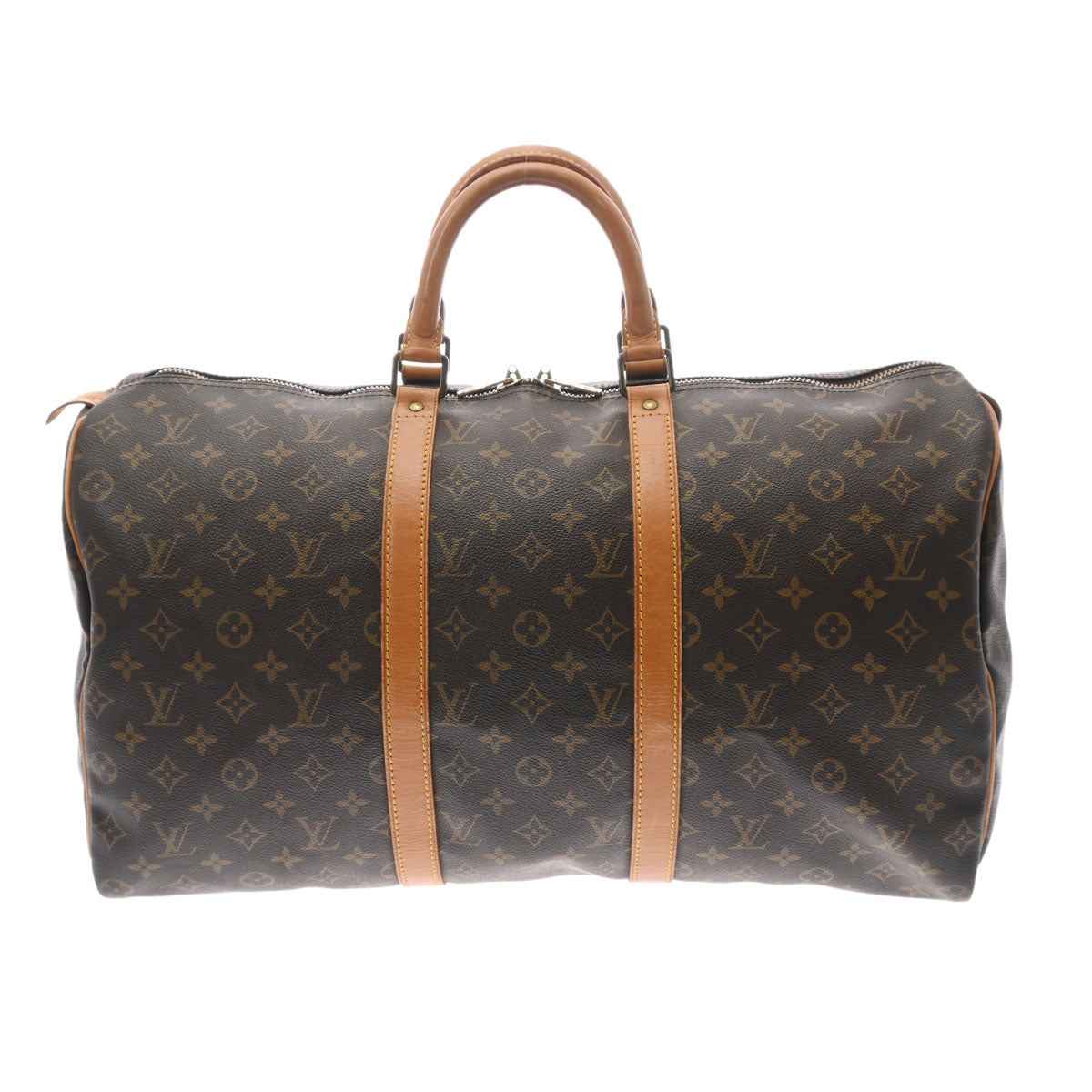 LOUIS VUITTON ルイヴィトン モノグラム キーポル 50 ブラウン M41426 レディース モノグラムキャンバス ボストンバッグ Bランク 中古 