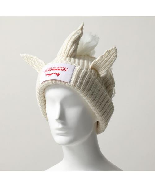 CHARLES JEFFREY LOVERBOY ニット帽 CHUNKY UNICORN BEANIE