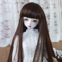 BJD 1/3 1/4  1/6人形 ドール用ウィッグ カツラ 耐熱 ハンドメイドzxww-389