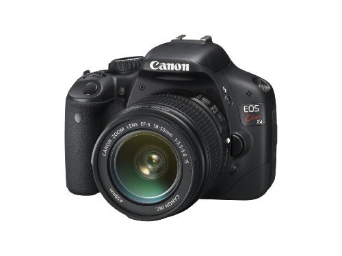 Canon デジタル一眼レフカメラ EOS Kiss X4 EF-S 18-55 IS レンズキット KISSX4-1855ISLK【中古品】