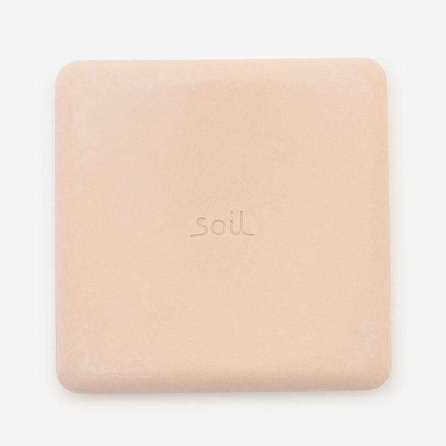 Soil SOAP DISH for bath square ピンク