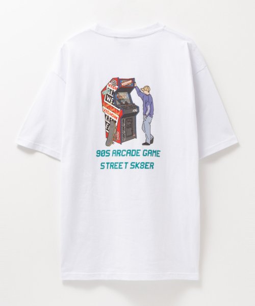 VISION STREET WEAR ヴィジョンストリートウェア アーケードゲームプリントTシャツ 4505014