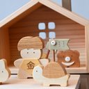 金太郎とクマのお家｜初節句に日本の木材で作るかわいい五月人形