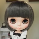 ネオブライス ウィッグ ブラントミディアム グレイアッシュ 10インチ/ドール Blythe