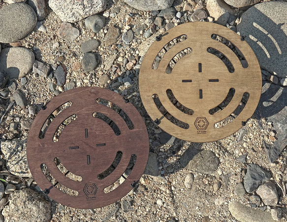 登山/ソロキャンプに軽量・コンパクトなUL-CIRCLE-TABLE(ウルトラライトサークルテーブル)