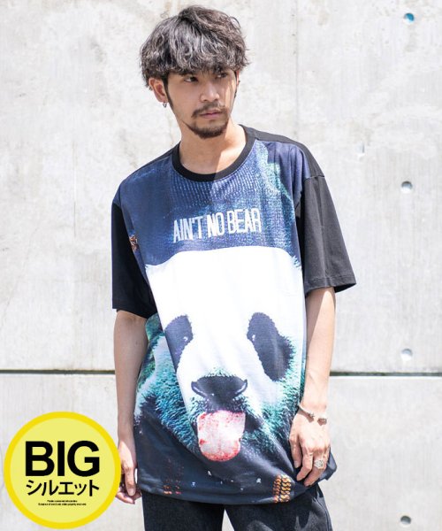 CavariA ビッグシルエットTEE 派手