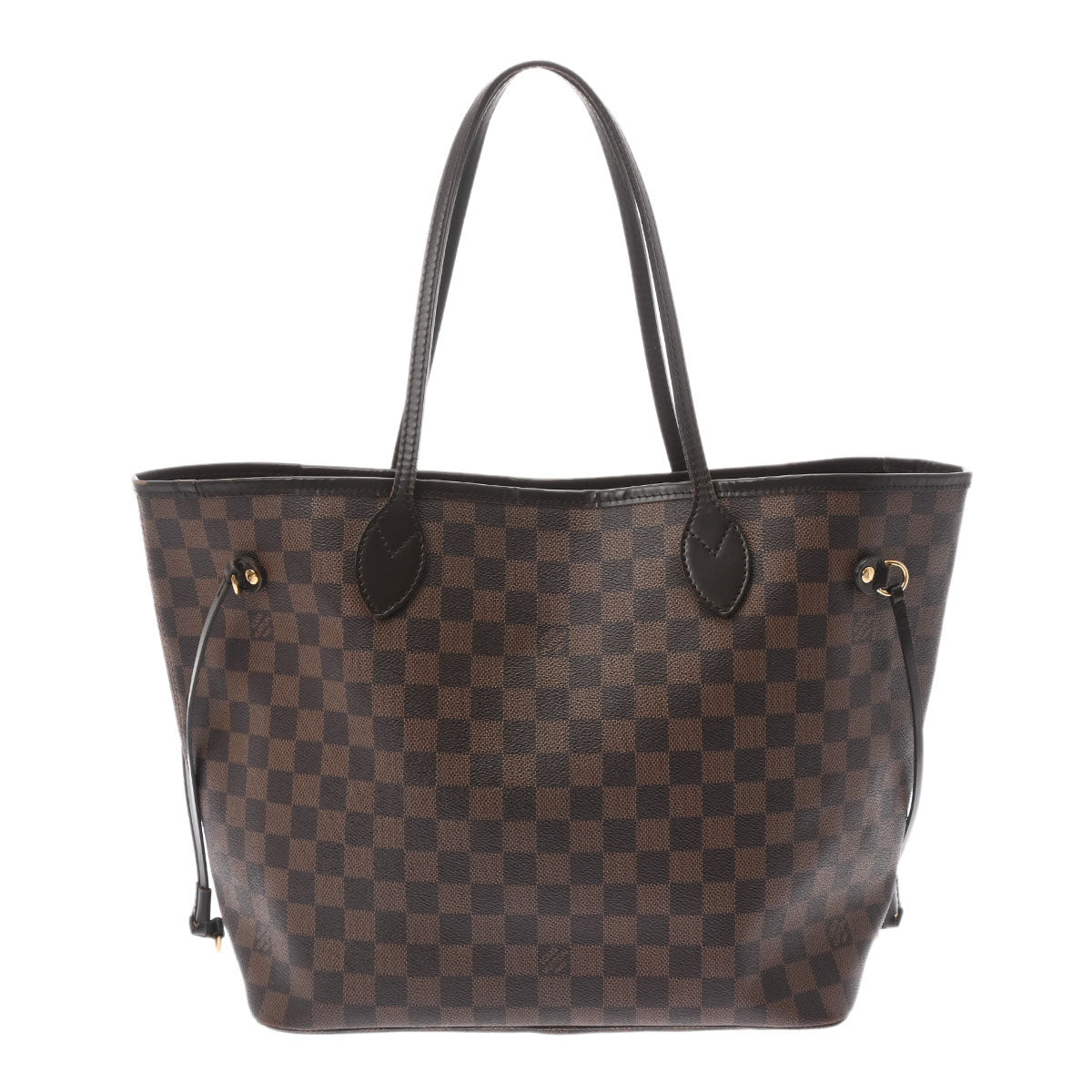 LOUIS VUITTON ルイヴィトン ダミエ ネヴァーフルMM 旧型 ブラウン N51105 レディース ダミエキャンバス トートバッグ Bランク 中古 