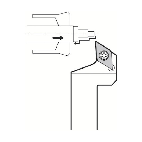 京セラ（KYOCERA） 京セラ スモールツール用ホルダ SDJCR1620JX-11-F15 1個 648-9087（直送品）