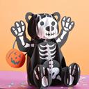 ポップアップグリーティングカード　Halloween Bear