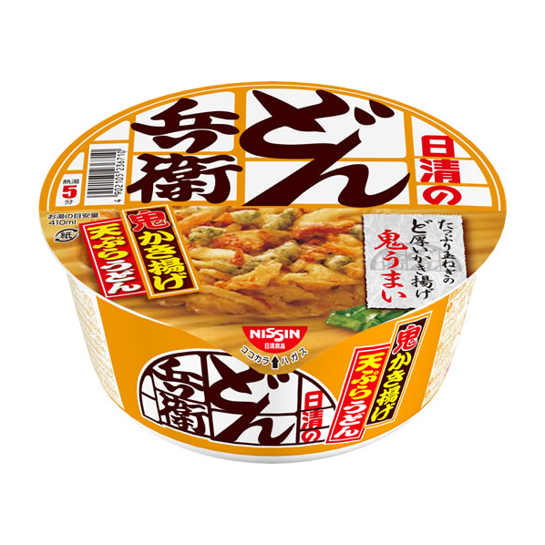 日清食品 どん兵衛 かき揚げ天ぷらうどん F108881