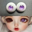 【12mm14mm16mm18mm】 ドールアイ ハンドメイドドール bjd 目 サイズ14/6 オビツ11アイ-4528