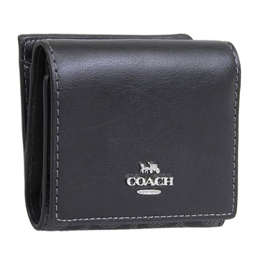 COACH コーチ MICRO WALLET マイクロ ウォレット シグネチャー 三つ折り 財布