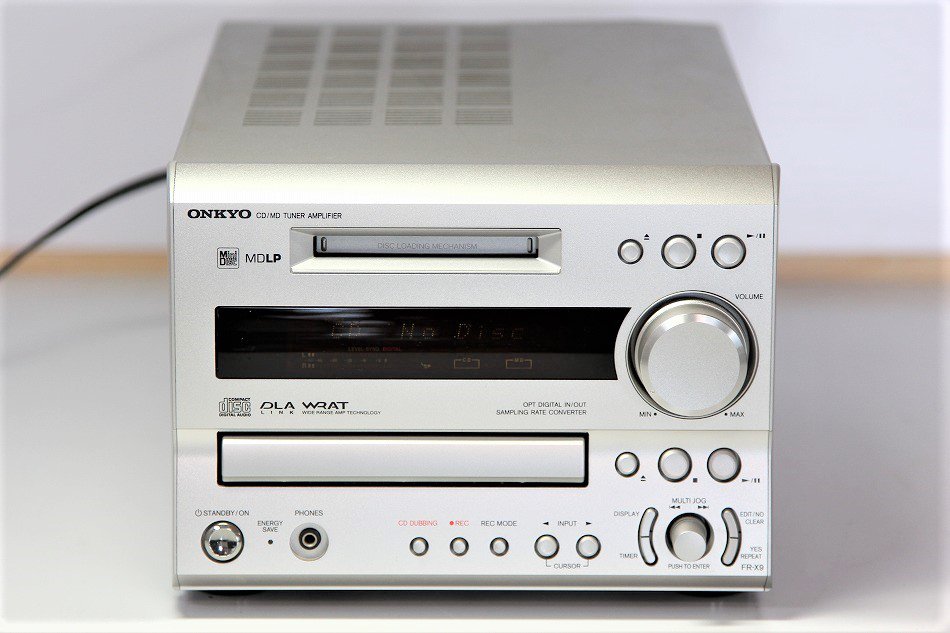 ONKYO オンキョー FR-X9 CD/MDコンポ MDLP【中古品】