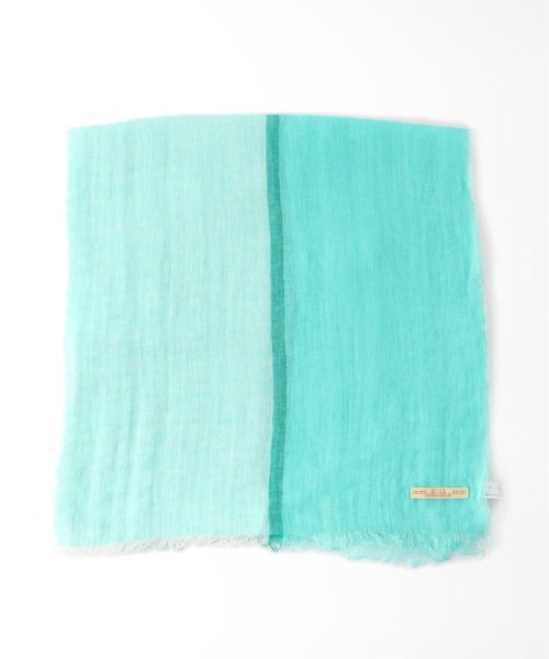 AVOCA HORIZON LINEN SCARF