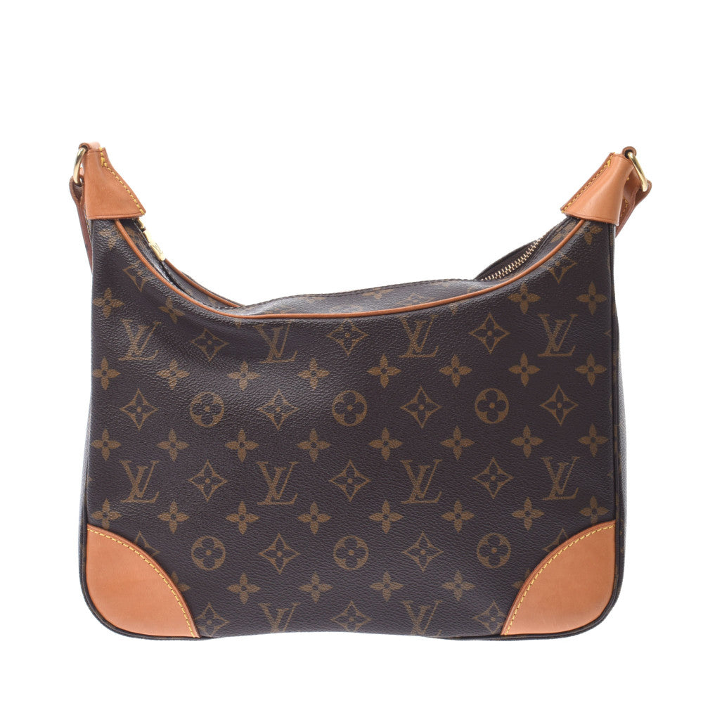 LOUIS VUITTON ルイヴィトン モノグラム ブローニュ ブラウン M51265 ユニセックス モノグラムキャンバス ショルダーバッグ Bランク 中古 