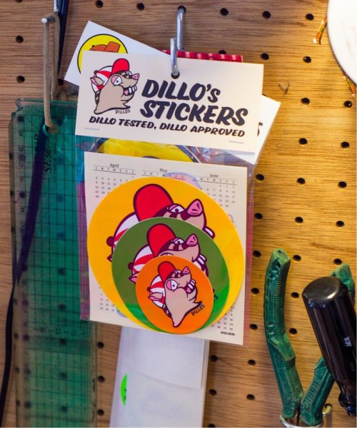 【SUPER MARKET/ スーパーマーケット】 DILLOS STICKER SET ステッカー