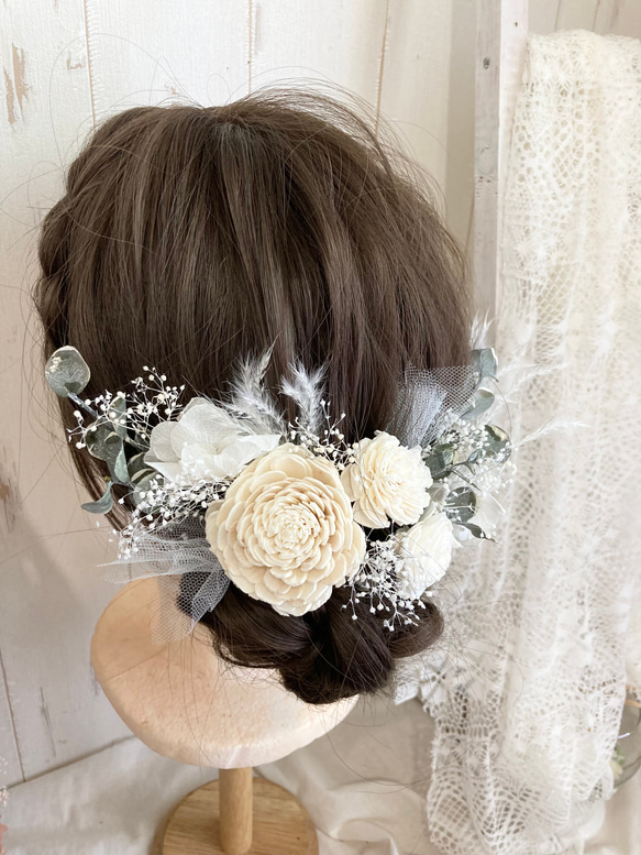 髪飾り　結婚式　髪飾り　髪飾り　結婚式髪飾り　ヘアアクセサリー　着物　和装　ウエディングドレス　ウエディング