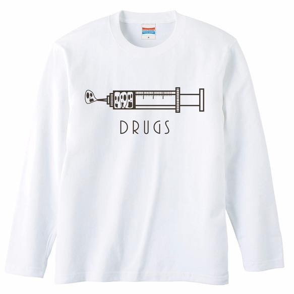 [ロングスリーブTシャツ] DRUGS 2