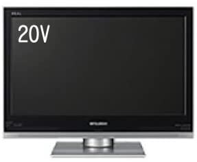 三菱電機(MITSUBISHI) 20V型 液晶 テレビ LCD-20MX10B ハイビジョン 2008年モデル【中古品】