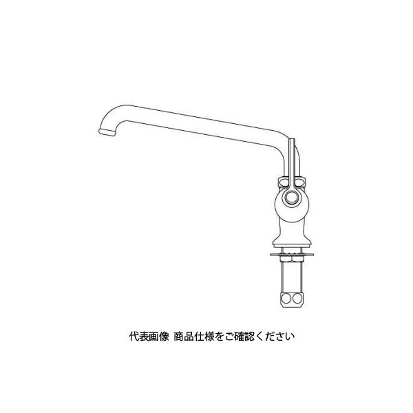 LIXIL レバー式台付自在水栓 LFー14Zー13(65) LF-14Z-13(65) 1個（直送品）