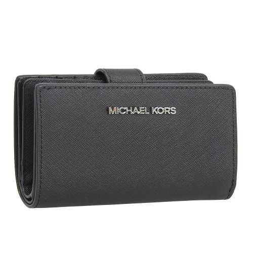 MICHAEL KORS マイケルコース JET SET TRAVEL MEDIUM ジェットセット トラベル MKシグネチャー 二つ折り 財布 Mサイズ