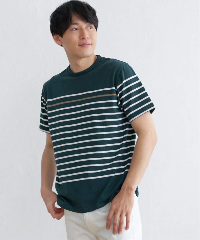 イッカ/ボルテックスDRYボーダーTシャツ