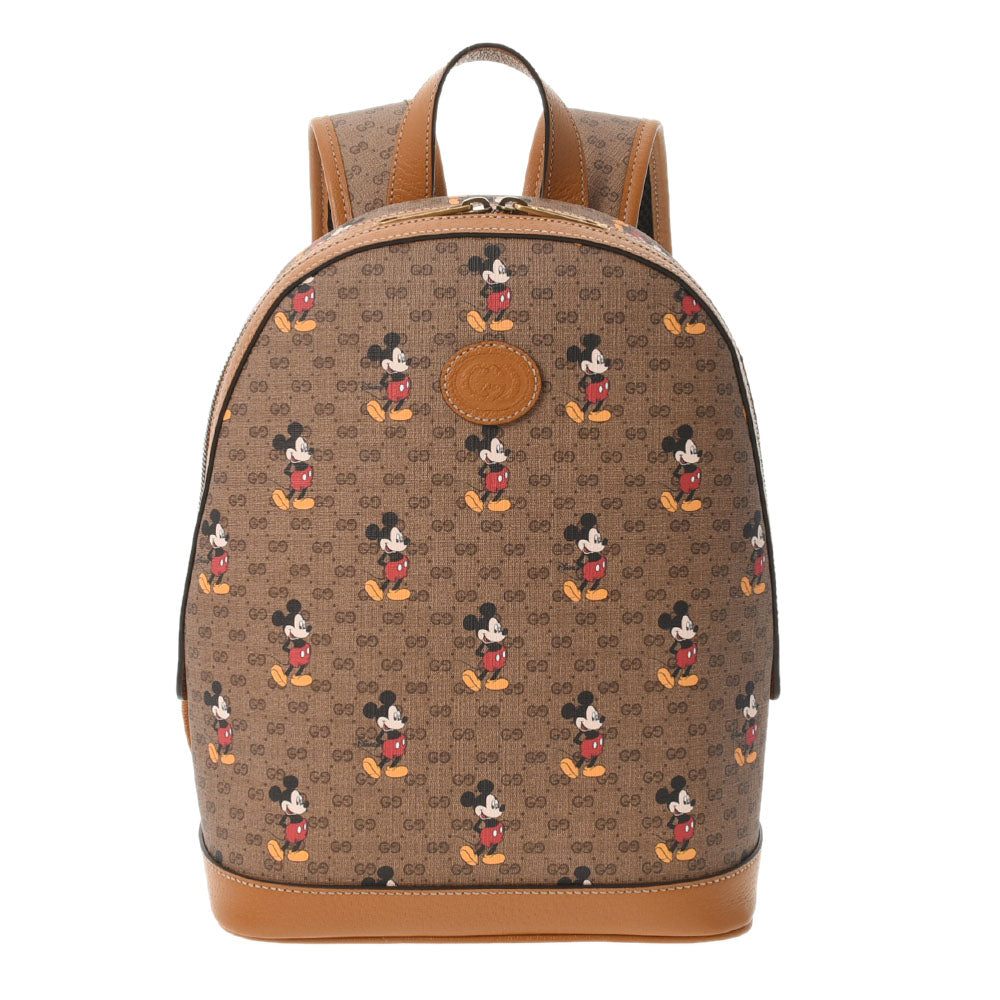 GUCCI グッチ スモールバッグパック  ディズニーコラボ ベージュ 552884 レディース 13842 ミニGGスプリームキャンバス リュック・デイパック 未使用 