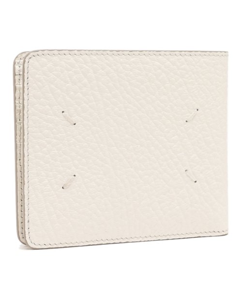 メゾンマルジェラ 二つ折り財布 ホワイト メンズ Maison Margiela SA1UI0016 P4455 T1003 WALLET SLIM 2 WHI