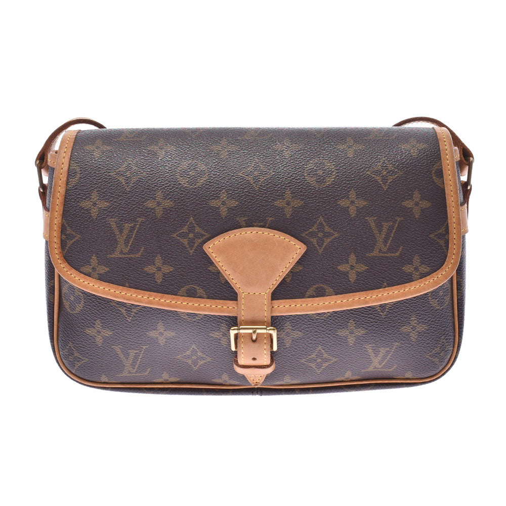 LOUIS VUITTON ルイヴィトン モノグラム ソローニュ ブラウン M42250 ユニセックス ショルダーバッグ Bランク 中古 