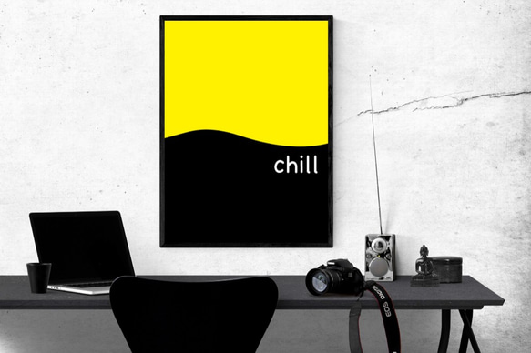 【イラストポスター】chill