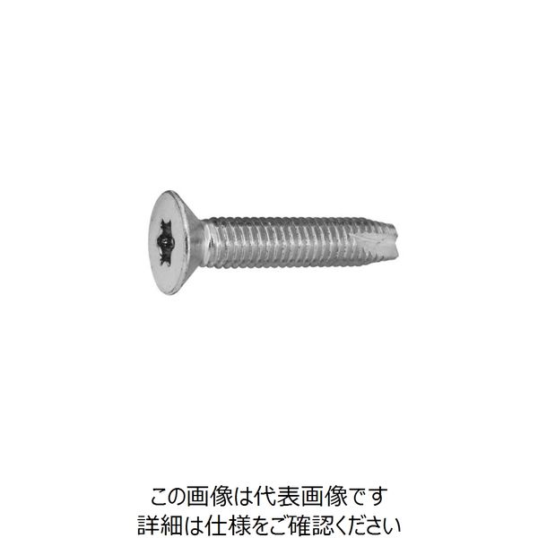 ファスニング J クロメート 鉄 TRX皿タッピンねじ（3種溝付き C-1形）