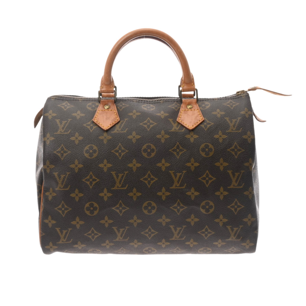 LOUIS VUITTON ルイヴィトン モノグラム スピーディ30 ブラウン M41526 レディース モノグラムキャンバス ハンドバッグ Bランク 中古 