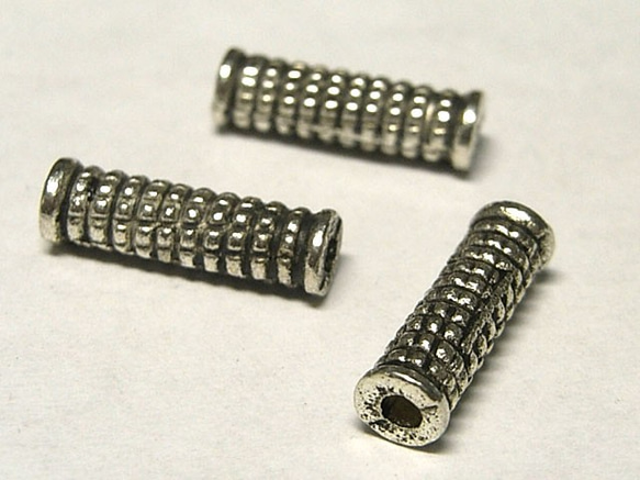 スペーサー グリップ 銀古美 約14×4mm 【50個セット】 6000763