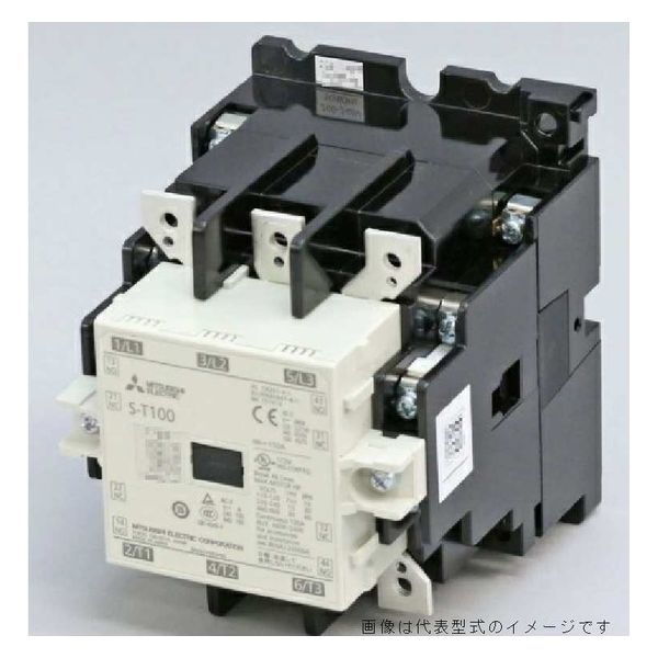 三菱電機 電磁接触器 S-T100 AC100V (1901) 1個（直送品）