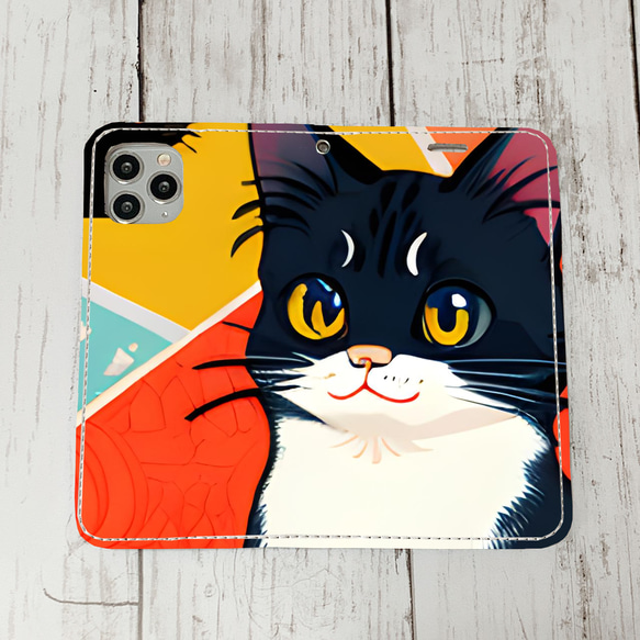 iphoneケース2-2-24 iphone 手帳 ねこ・猫・ネコ 箱4 かわいい アイフォン iface