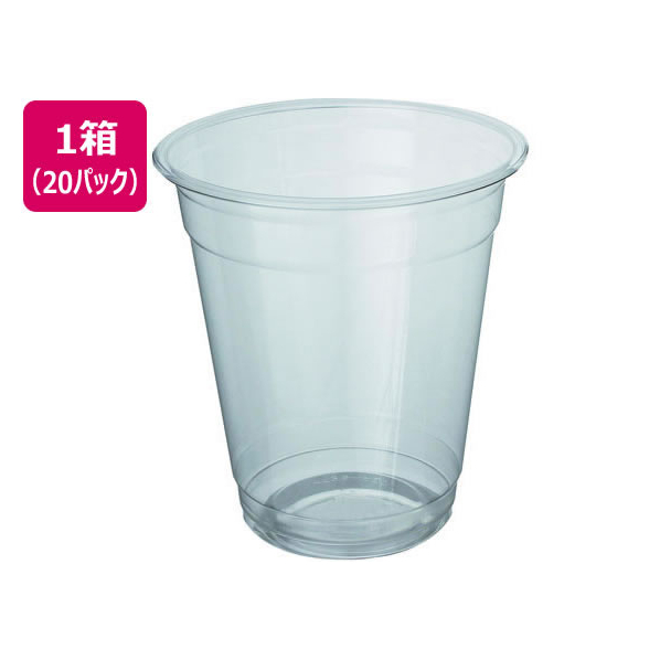 アートナップ 96口径リサイクルPETカップ 420ml 50P 20パック FCV2436-TS-70