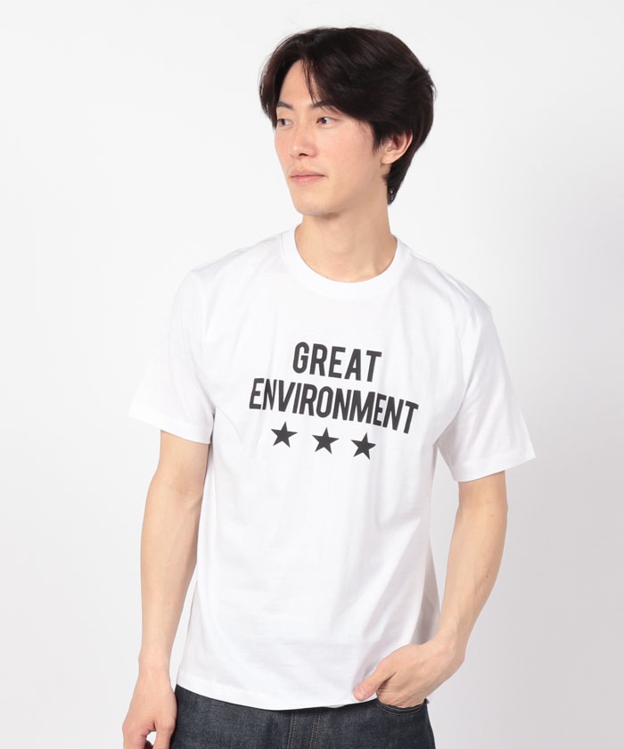 スタイルブロック/半袖プリントTシャツ(GREAT)