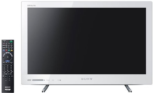 SONY 22V型 液晶テレビ HDD内蔵 録画機能搭載 ホワイト BRAVIA KDL-22EX42H/W【中古品】