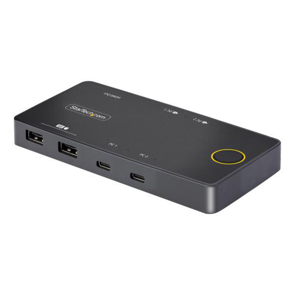 Startech.com KVMスイッチ 2ポート USB-C 1画面 4K 100W C2-H46-UC2-PD-KVM 1個（直送品）