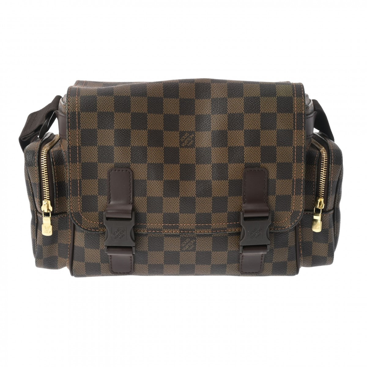 LOUIS VUITTON ルイヴィトン ダミエ リポーター メルヴィール ブラウン N51126 ユニセックス ダミエキャンバス ショルダーバッグ ABランク 中古 