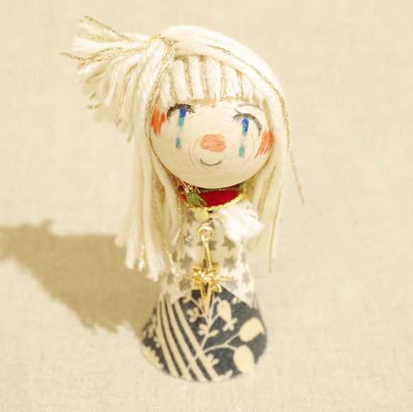 Creema限定 Xmas nollen kokeshi