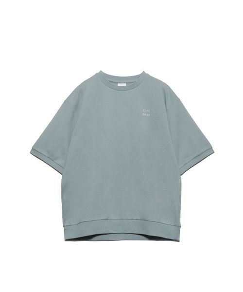 コットンPEスウェット クルーネック半袖 UNISEX