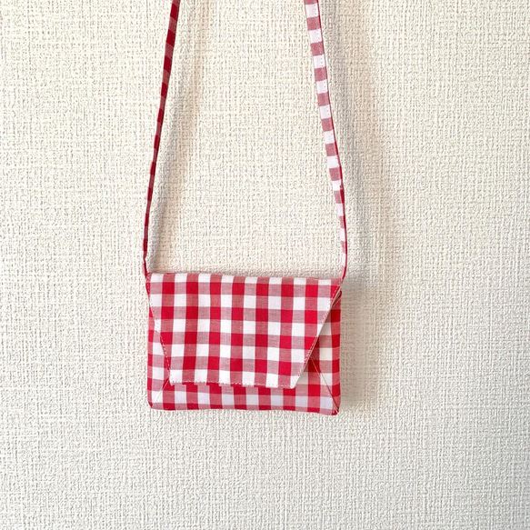 GINGHAM CARDHOLDER 026